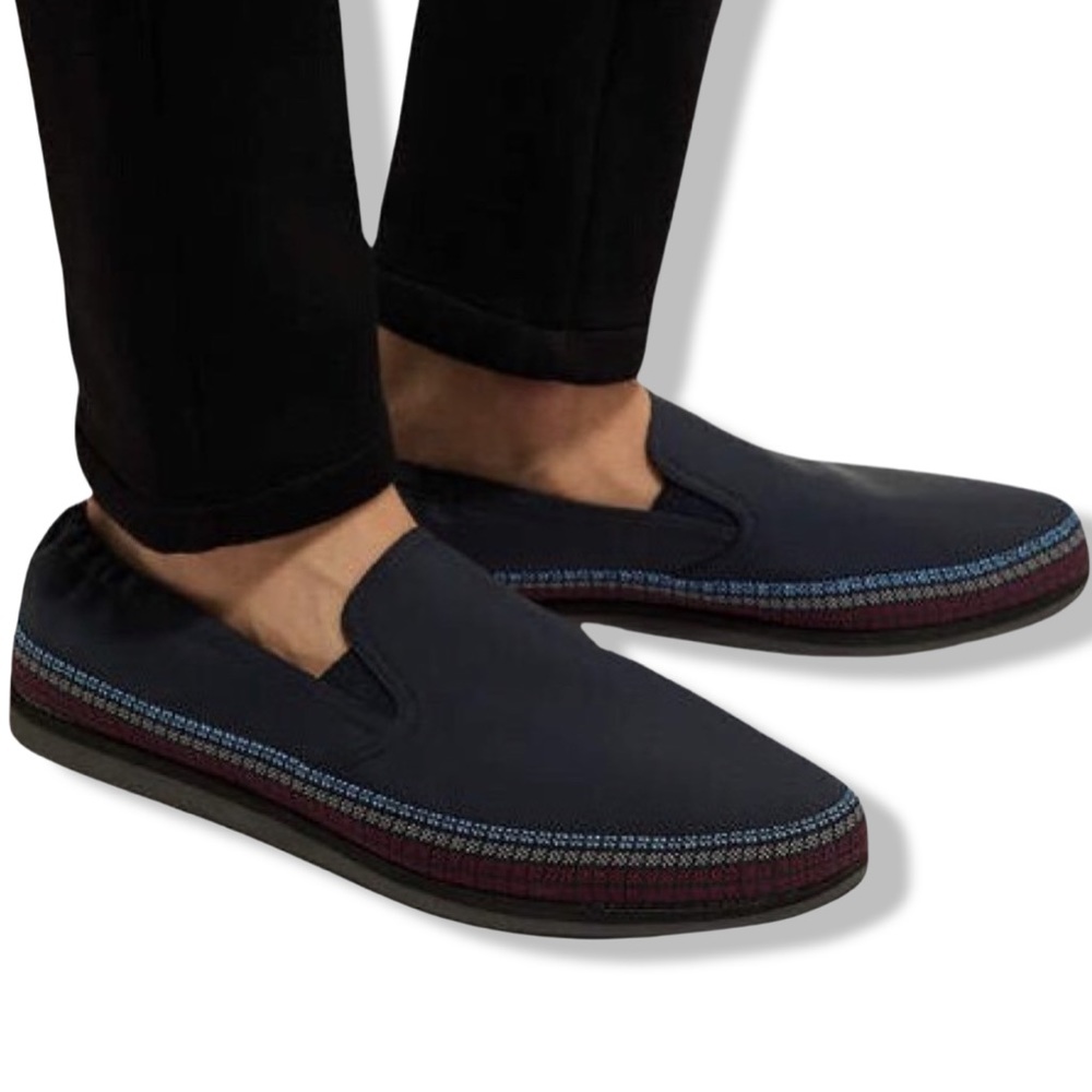 Prada Sport Saint Tropez Embroidered Canvas Espadrilles